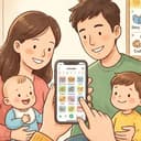 子育て拠点まとめアプリのアイコン