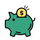 【ランキング5位獲得】OneTapMoney - 広告無しのシンプル家計簿アプリ!のアイコン