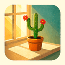サボテン観察アプリ〜ARカメラによるサボテン観察日記〜のアイコン