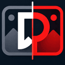 DiffPeek - 画像とテキストの差分を可視化のアイコン