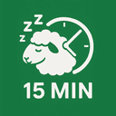 15分睡眠タイマー|科学が証明した、最高の休息法のアイコン
